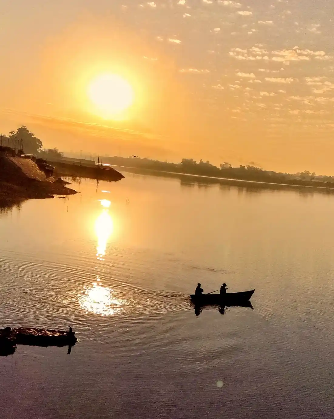 El río Uruguay que baña nuestras costas