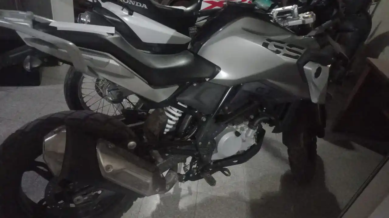 Moto BMW robada