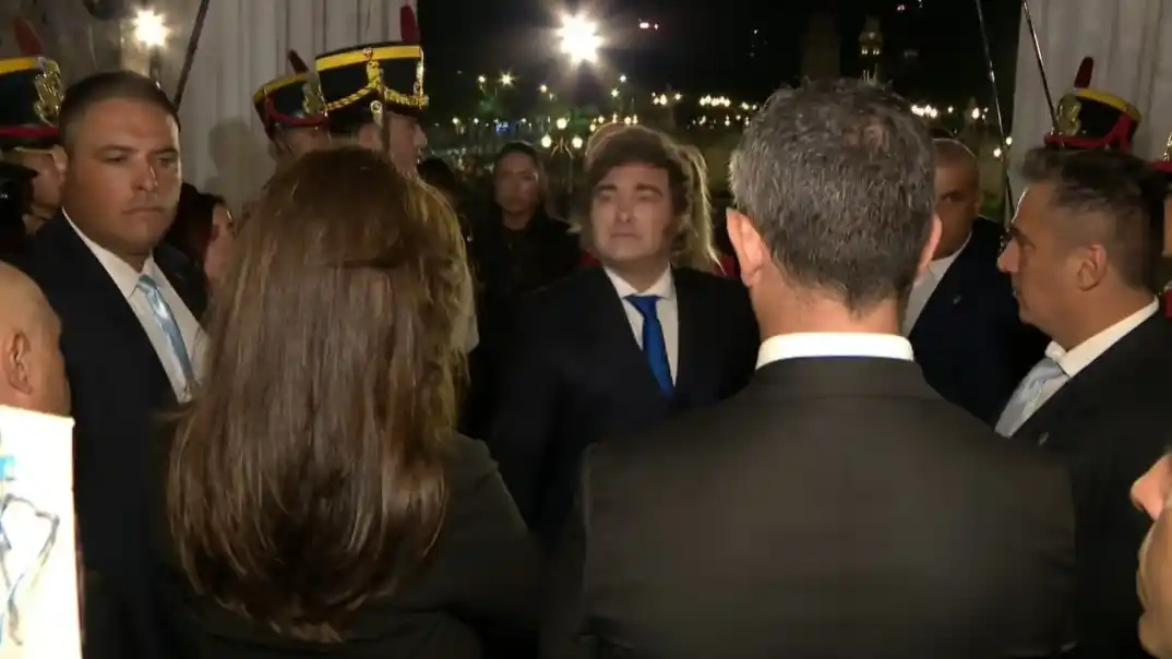 Video: el frío saludo de Javier Milei a Victoria Villarruel en la apertura de sesiones ordinarias por cadena nacional