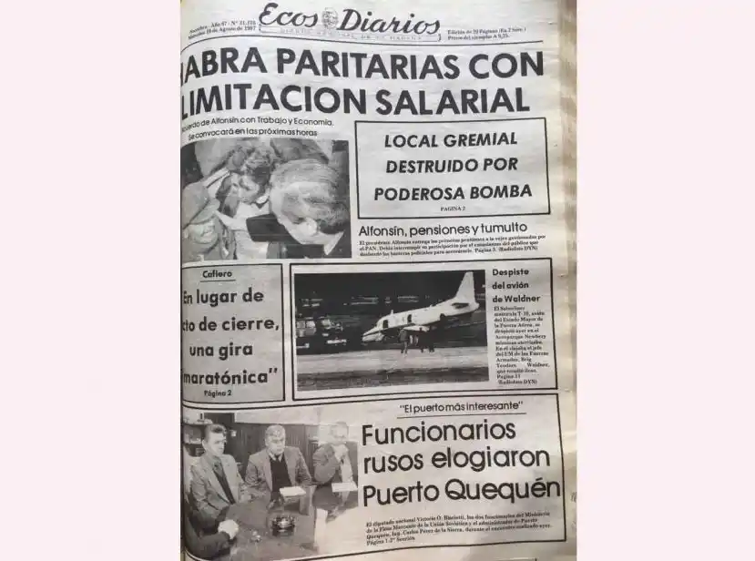 Jueves 20 de agosto de 1987