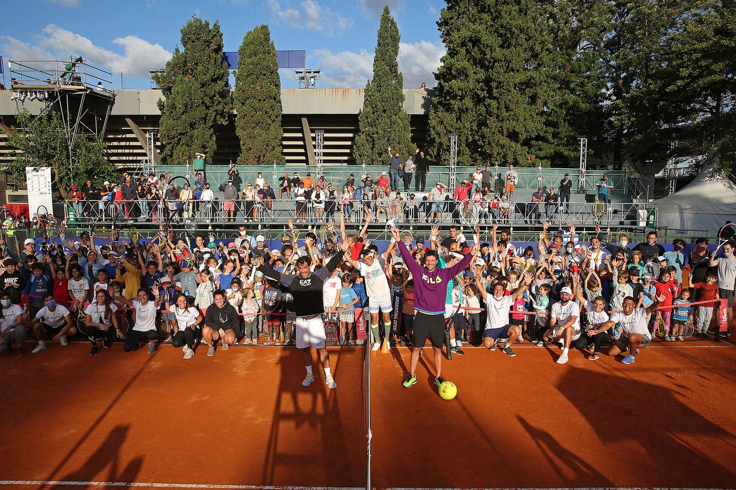 Horacio Zeballos tuvo un buen estreno en el Argentina Open