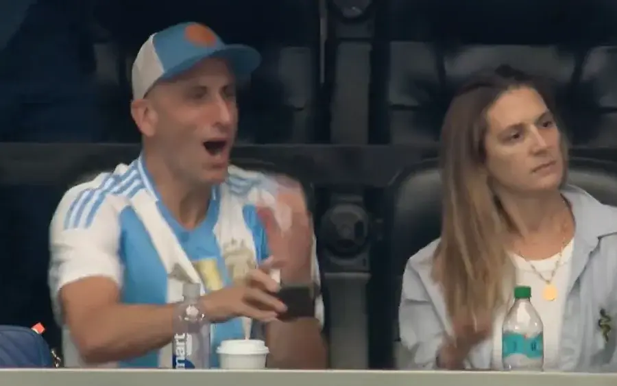 Manu Ginobili en el mundial (Imagen TV)
