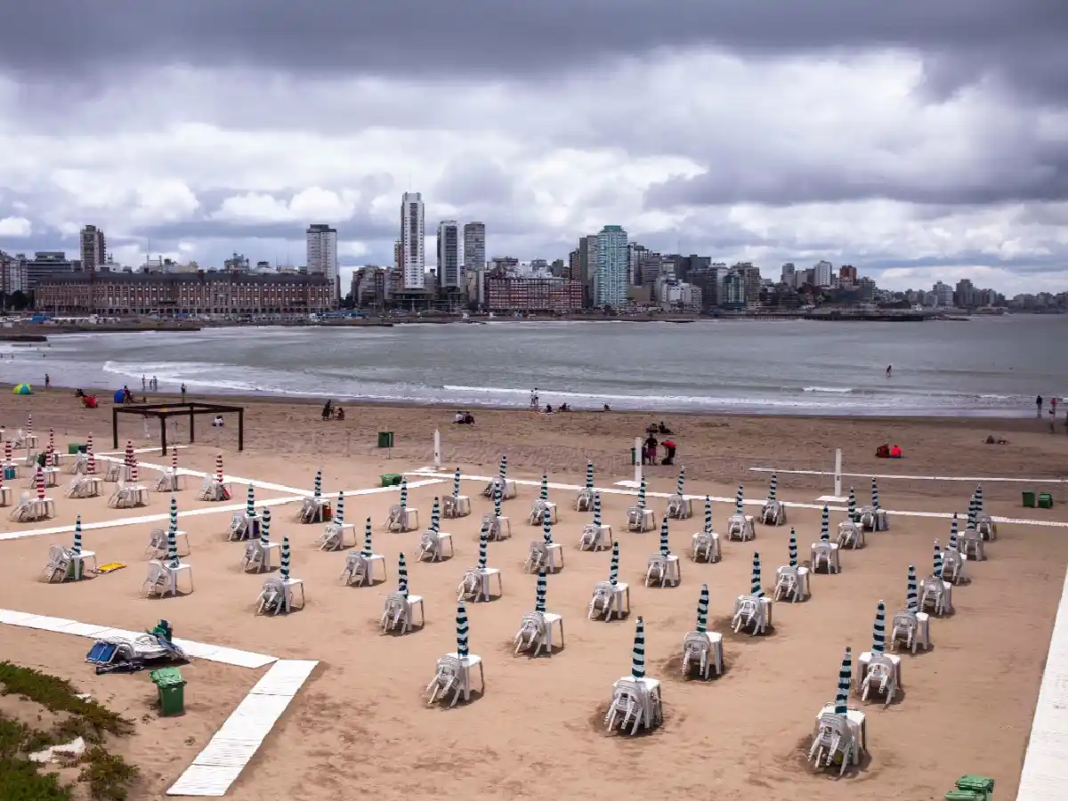 La costa atlántica, con 30% de ocupación de alquileres y precios que se mantienen por baja demanda