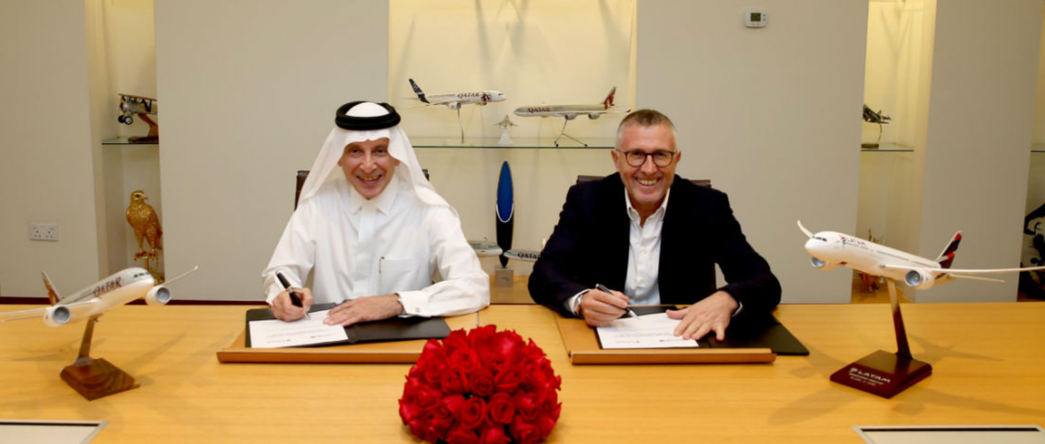 Todos amigos: Qatar Airways y LATAM amplían su Código Compartido