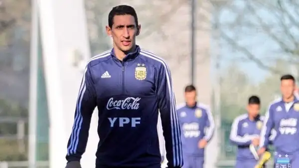 Di María se lesionó y fue desafectado del plantel