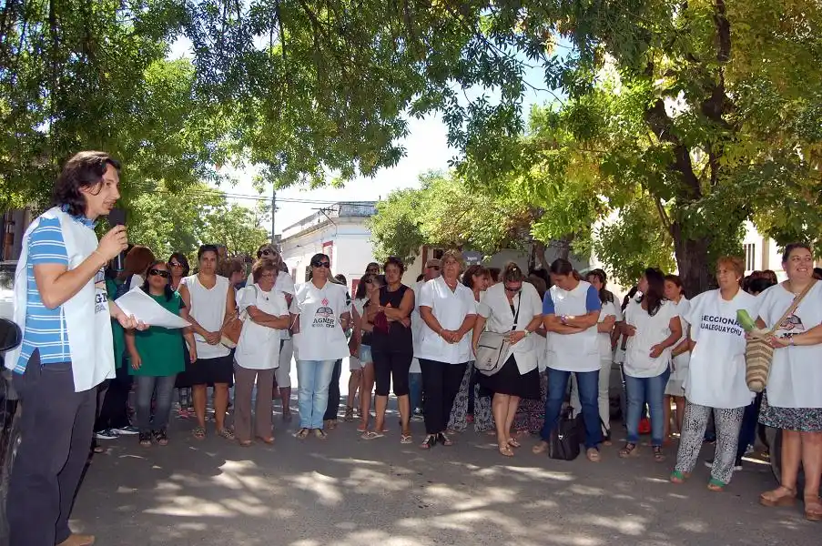 Agmer reclamará en la escuela María Elena Walsh y marchará en Paraná 