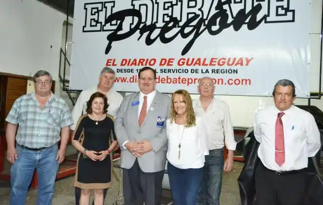 El Gobernador del Distrito Rotary Internacional visitó la ciudad