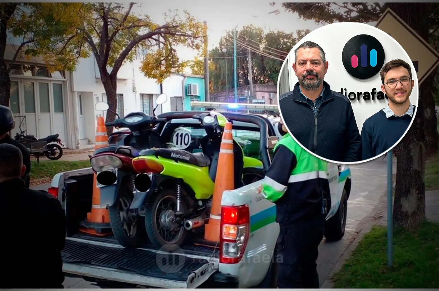 Augusto Rolando, Concejal de la ciudad de Rafaela. Germán Bottero, Secretario de Gobierno y Modernización de la Municipalidad de Rafaela