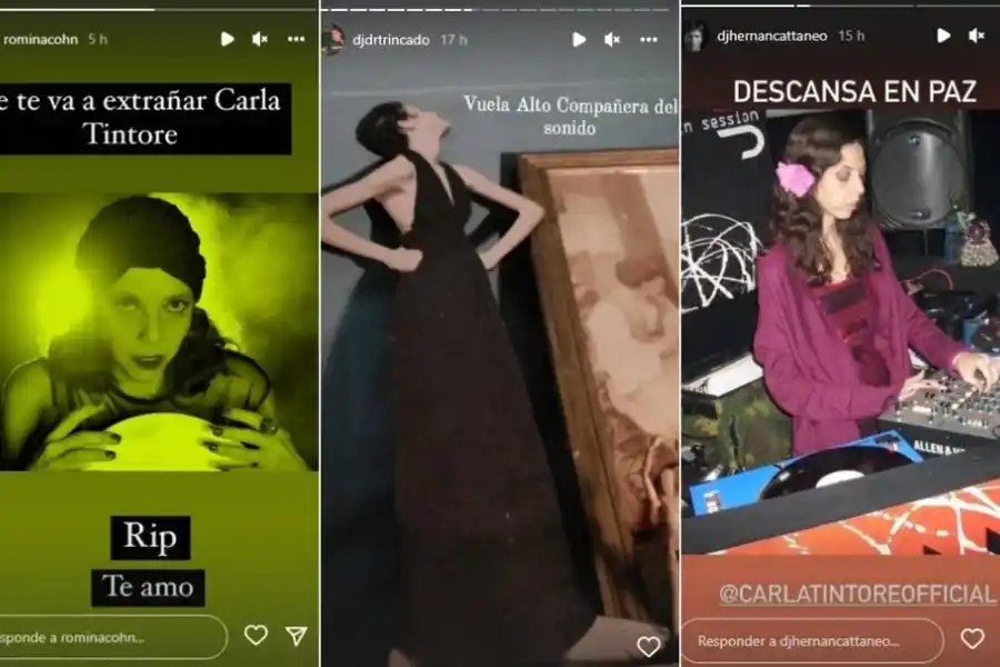 Los mensajes de los colegas para despedir a Carla Tintoré