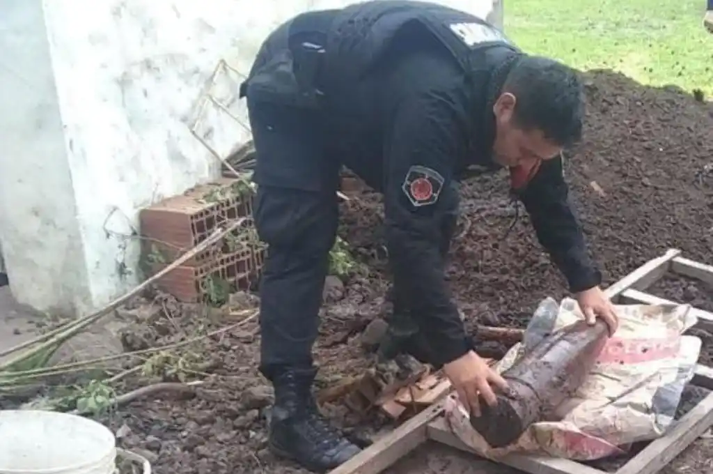 Actuó en el caso la Brigada de Explosivos