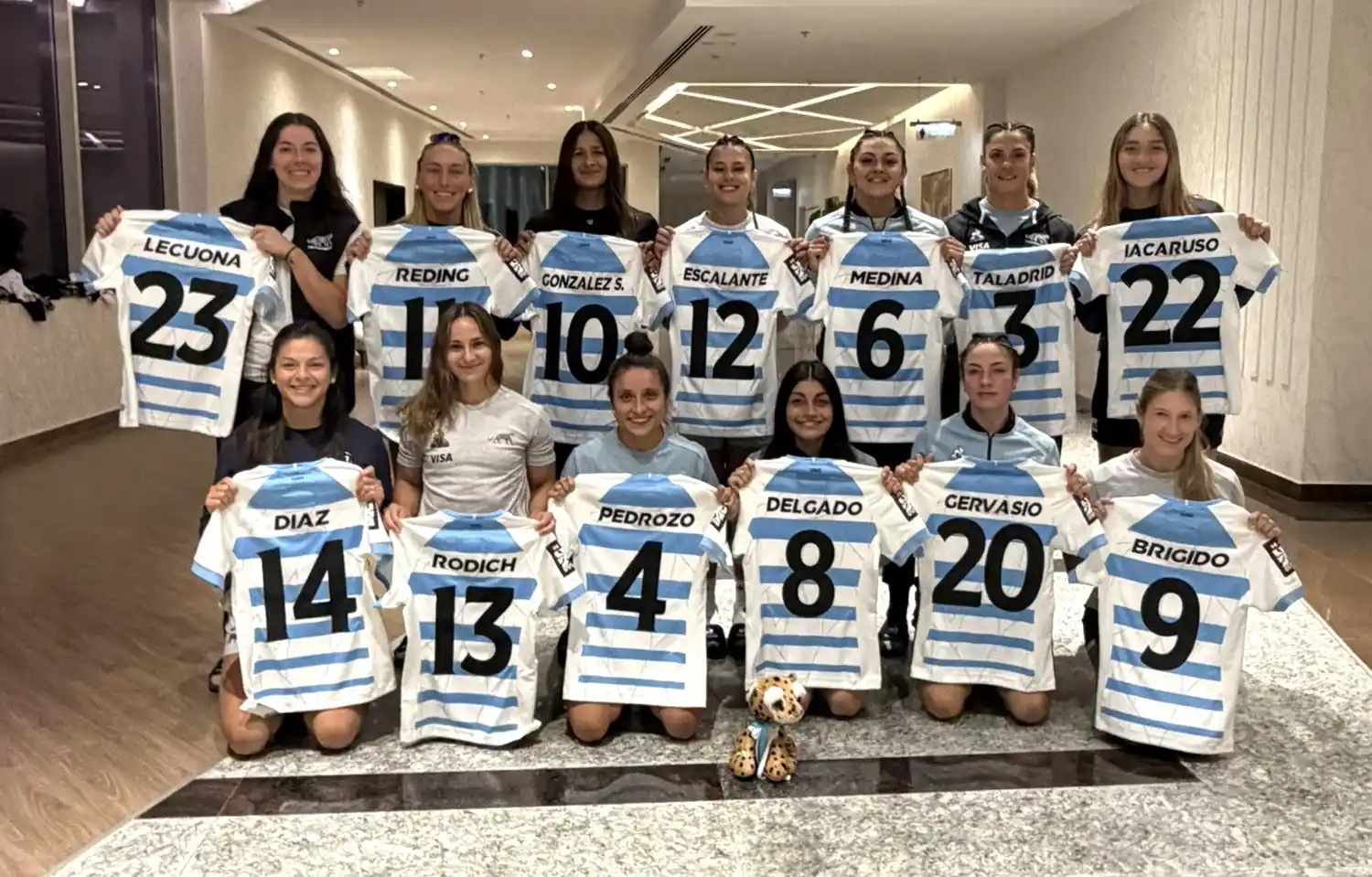 Chascomús en Dubái: María Taladrid busca el ascenso con Las Yaguaretés en el Circuito Mundial