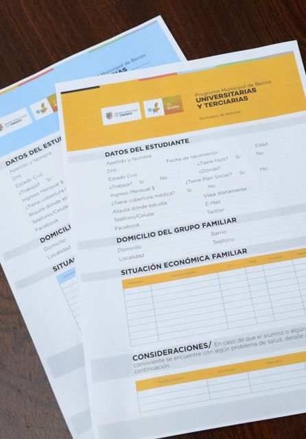 Prorrogan hasta el viernes la recepción de los formularios para becas
