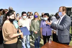 El gobierno encara nuevas obras viales que benefician al sector productivo