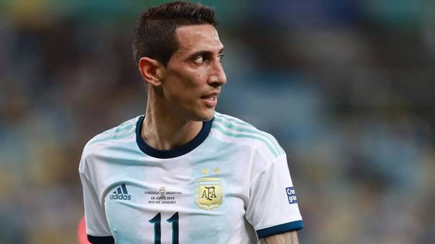 Di María reclamó un lugar en la Selección Argentina