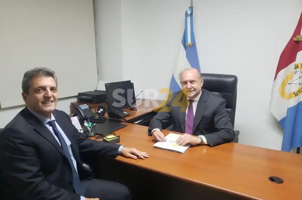 Perotti y Massa por la Ley de Justicia Federal en la provincia de Santa Fe