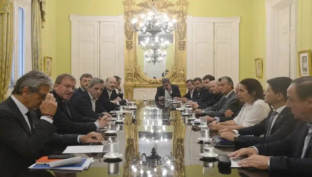 El Gobierno recibió al campo, que reiteró su reclamo para que se quiten las retenciones