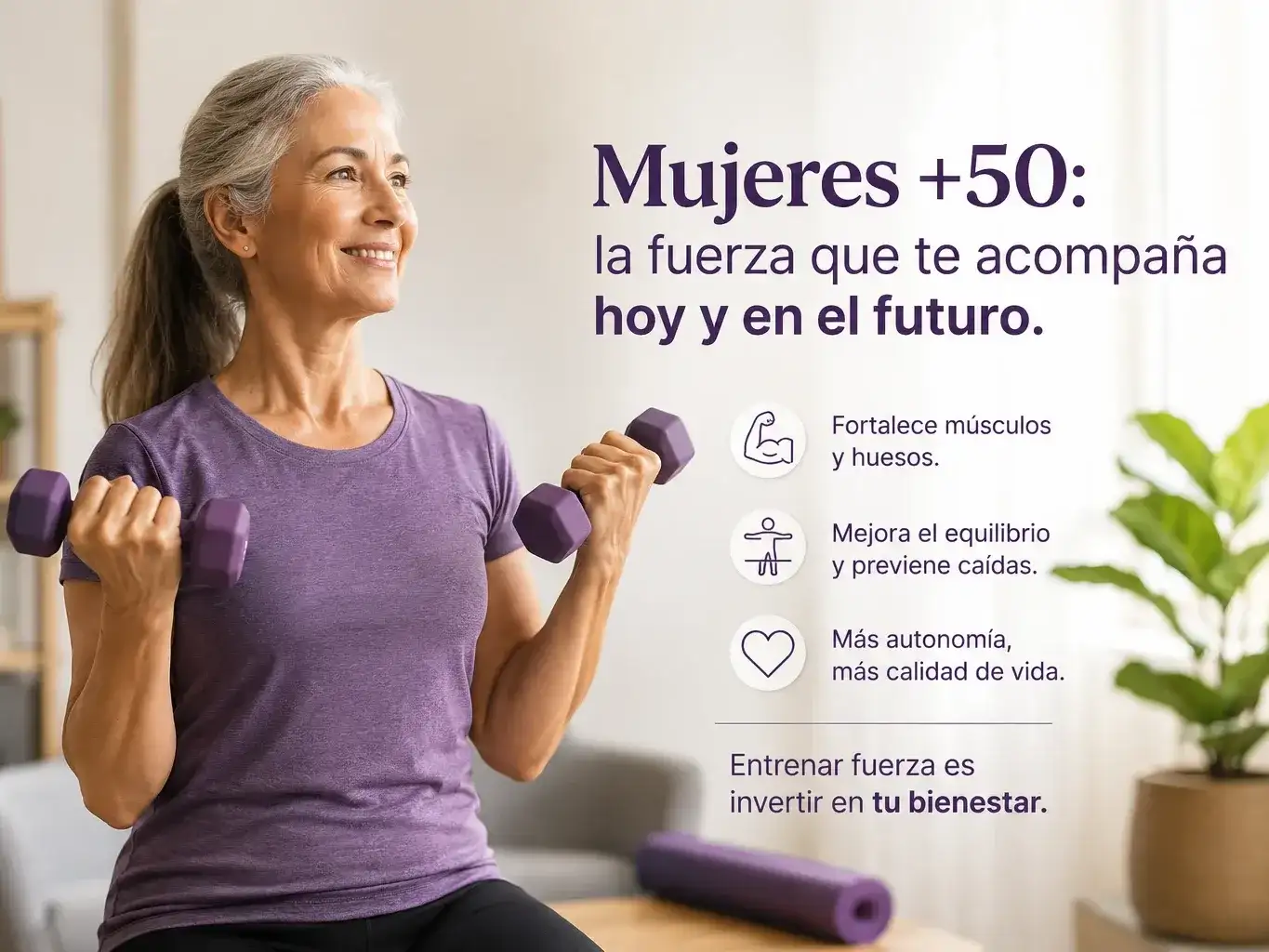 Uno de los mayores desafíos del envejecimiento es prevenir las caídas.