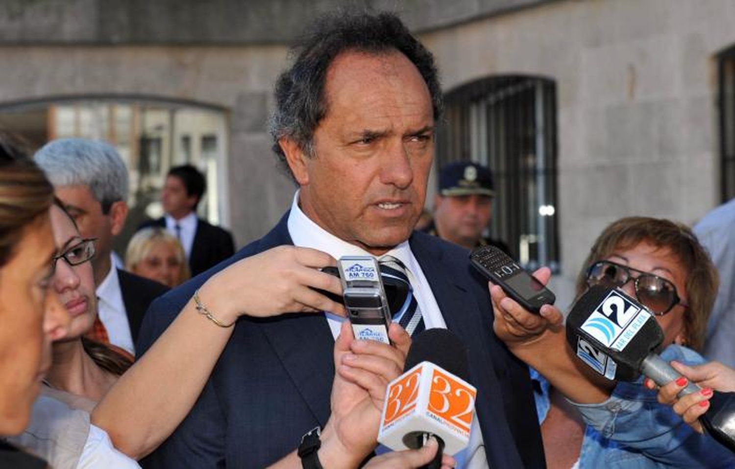 Scioli en Mar del Plata, Pinamar y Villa Gesell: "Los convoco al gran futuro"