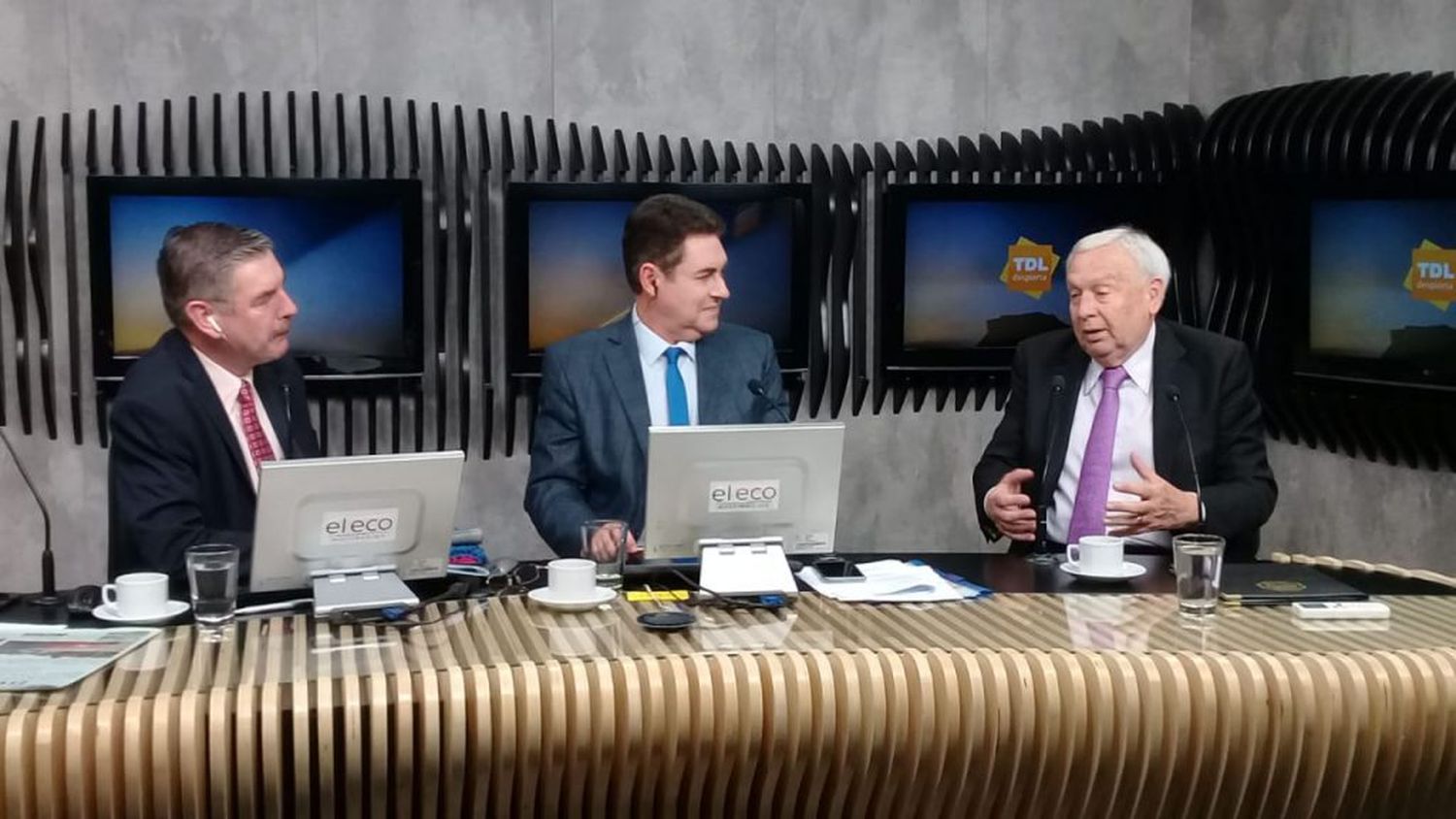 Roberto Tassara en el desayuno de Tandil Despierta