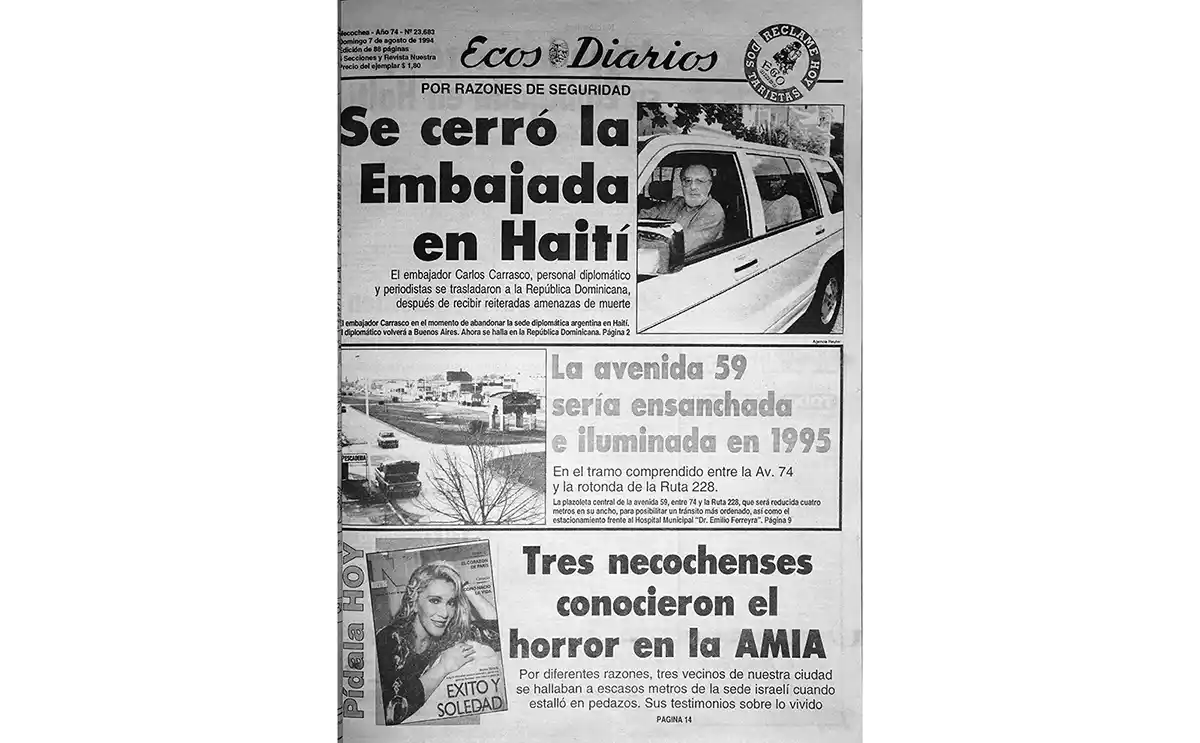 Domingo 7 de agosto de 1994