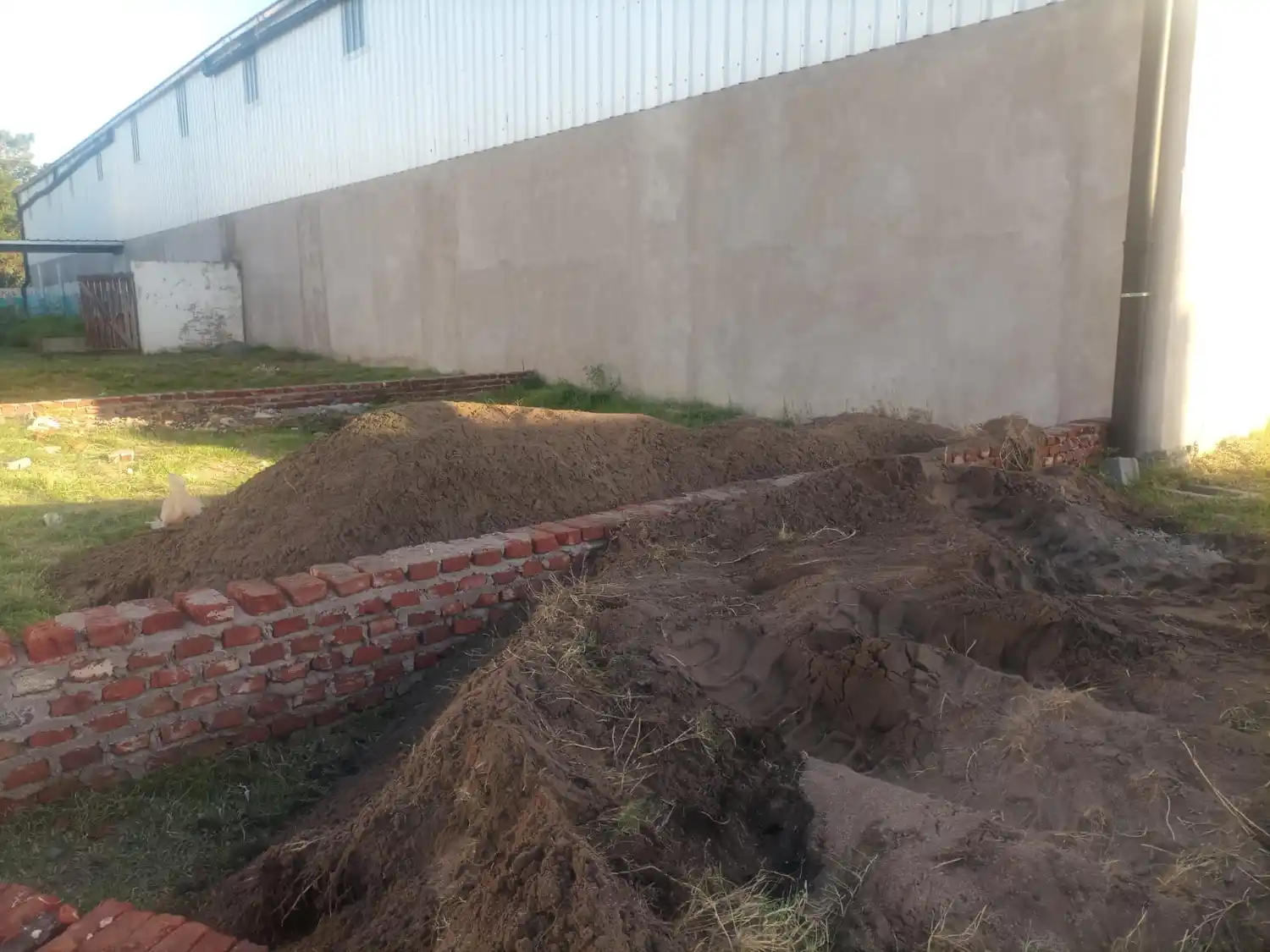 Construyen el comedor de la Secundaria 10 de Claromecó