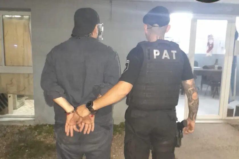 Detenido en Villa Gobernador Gálvez.