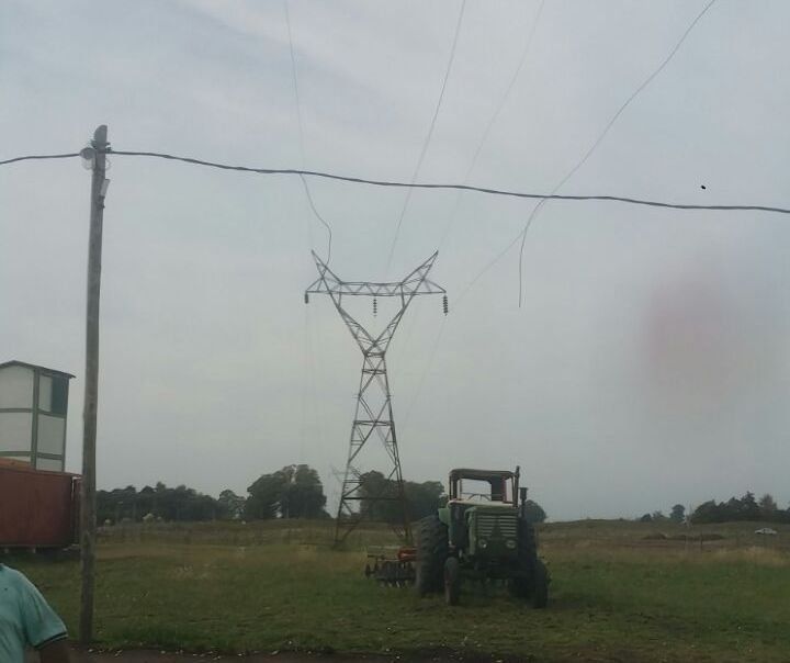 Podaba cerca de una línea de alta tensión y dejó sin luz a Bragado