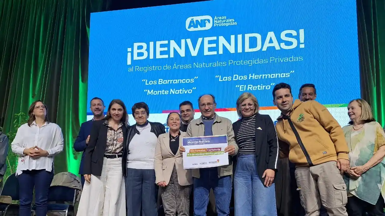 Tras la certificación, el “Monte Nativo” se convirtió en la primera reserva privada del departamento.