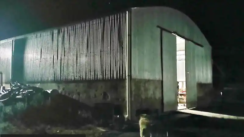 Fatal accidente laboral: un hombre murió al caer desde el techo de un galpón