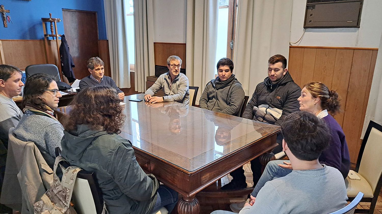 Fioramonti se reunió con jóvenes desarrolladores de aplicaciones