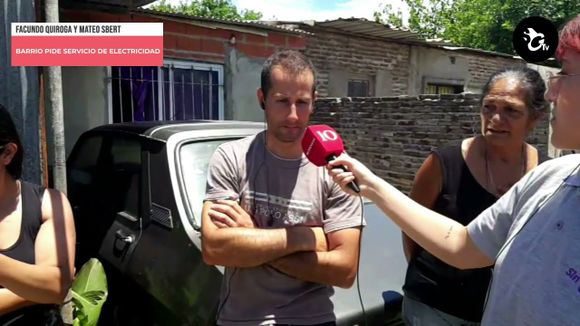 Un barrio sin luz y un reclamo de más de diez años