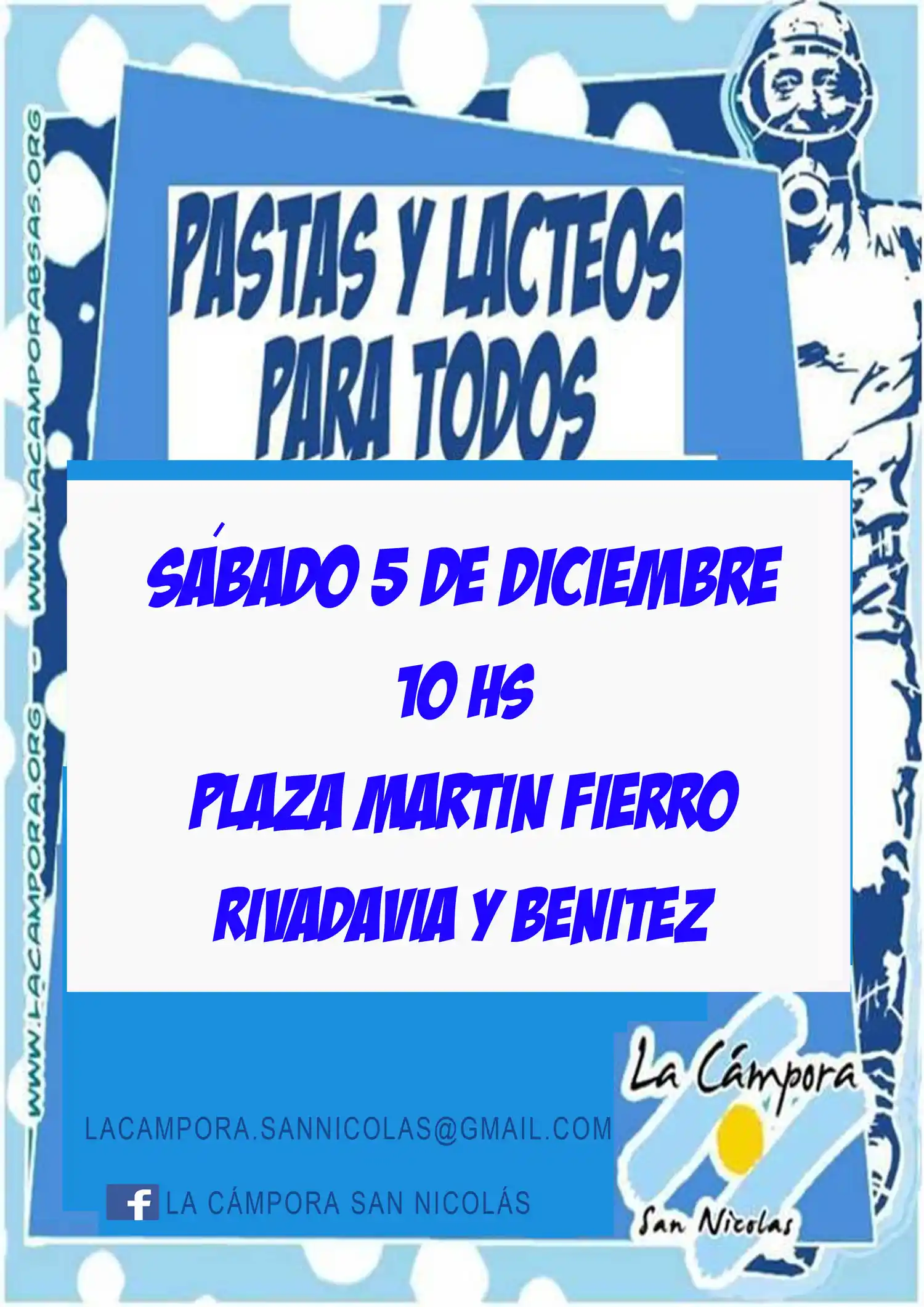 Pastas y lácteos de la Red Comprar en San Nicolás