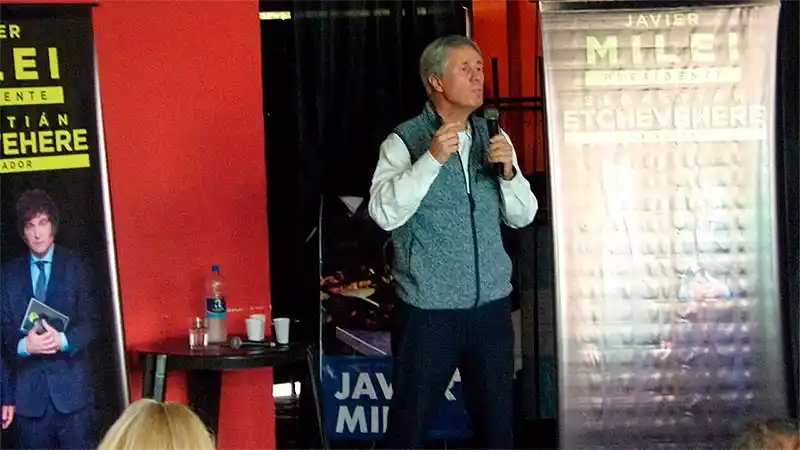 Sebastián Etchevehere cerró con Milei y se postula para gobernador