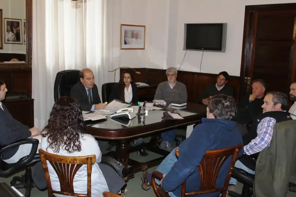 Coronel Suárez: Intendente Moccero se reunió con dirigentes ruralistas 