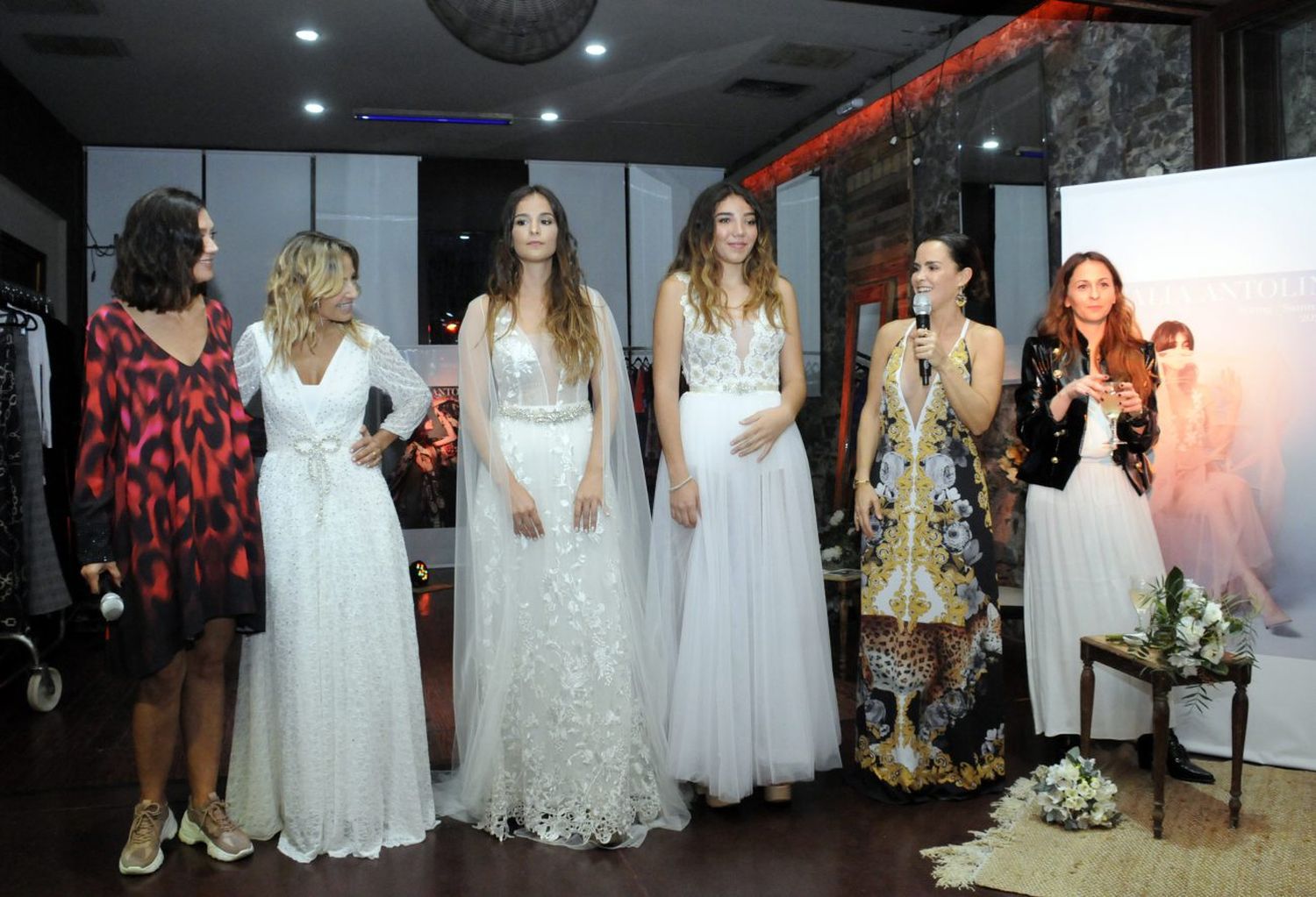 Junto a Natalia Antolín, Casa Guillermina presentó la nueva colección de vestidos