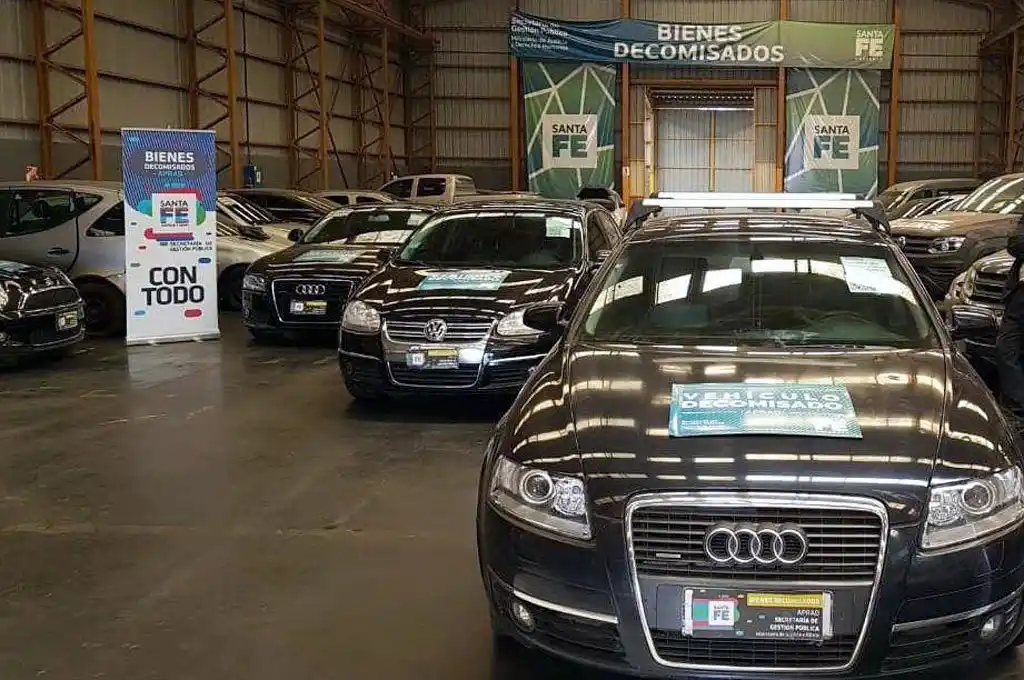 Rosario: hoy se subastan los autos decomisados