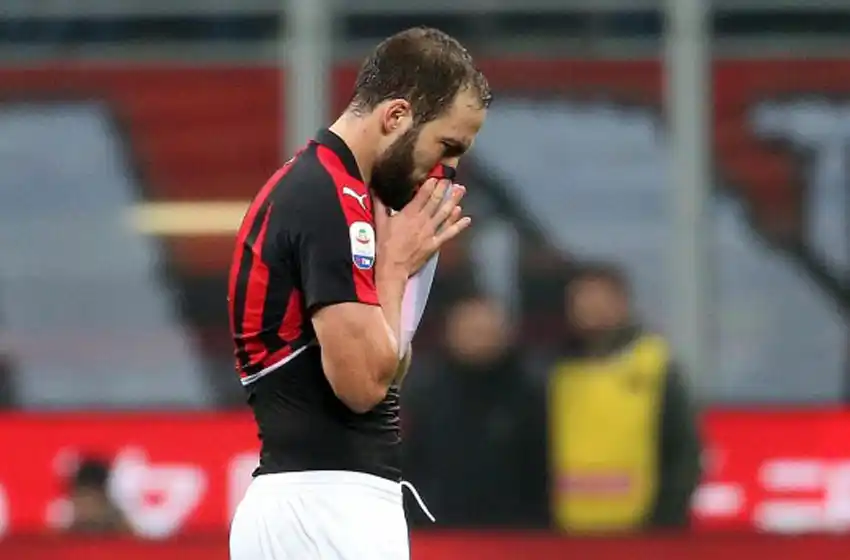 Higuaín se disculpó en las redes sociales