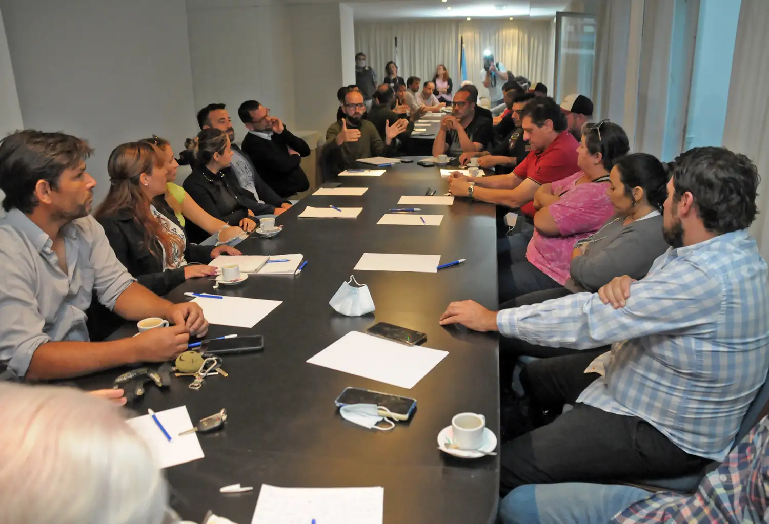 Coincidieron en una agenda de trabajo para abordar la problemática del tránsito