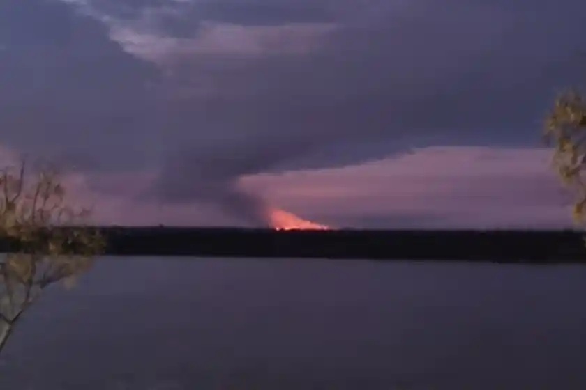 Nuevos incendios en las islas: se activaron dos focos y volvió el humo a Rosario