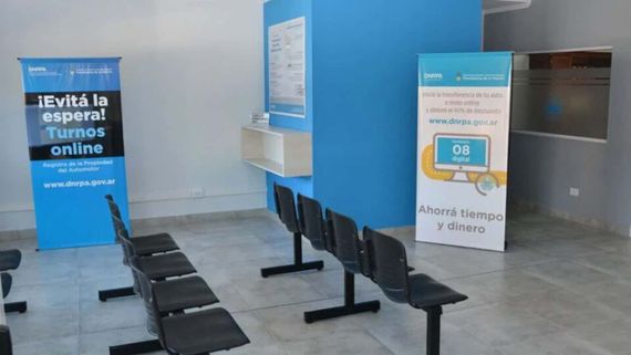 Los registros automotores paran por tiempo indeterminado desde el lunes