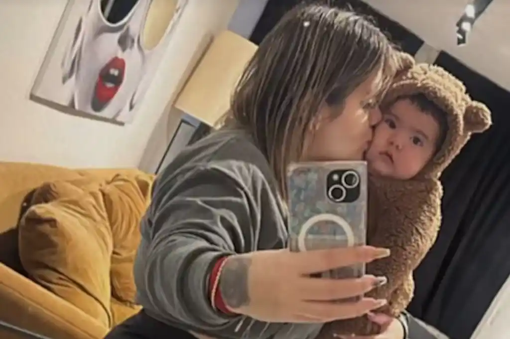 Morena Rial junto a Amadeo