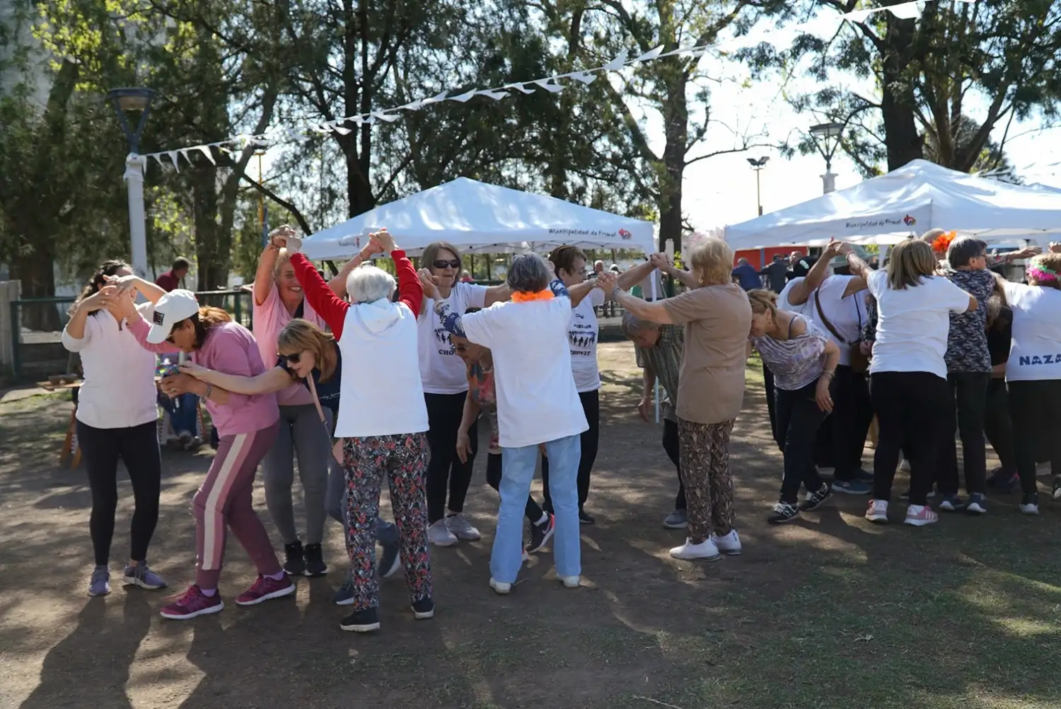 Los abuelos de Firmat y la región disfrutaron del encuentro.