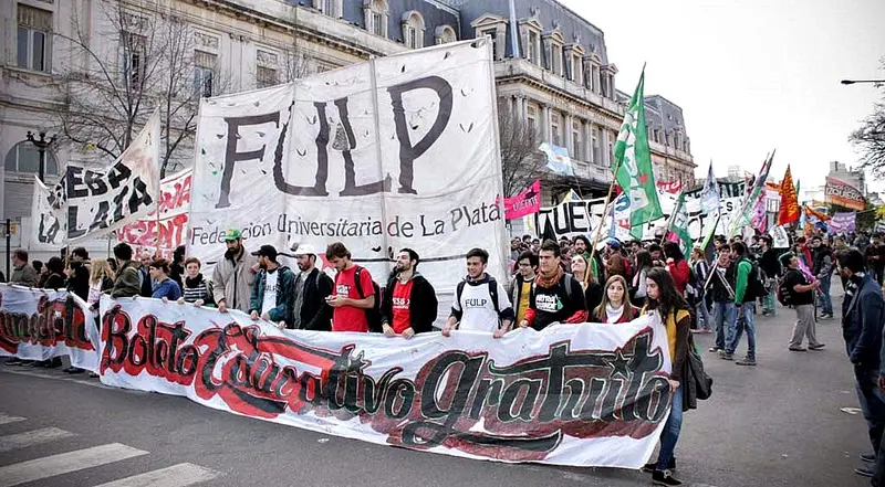 Nueva marcha por el Boleto Educativo gratuito en La Plata