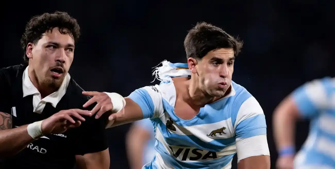 Lucio Cinti. Una fija entre los backs argentinos. Foto: Prensa UAR