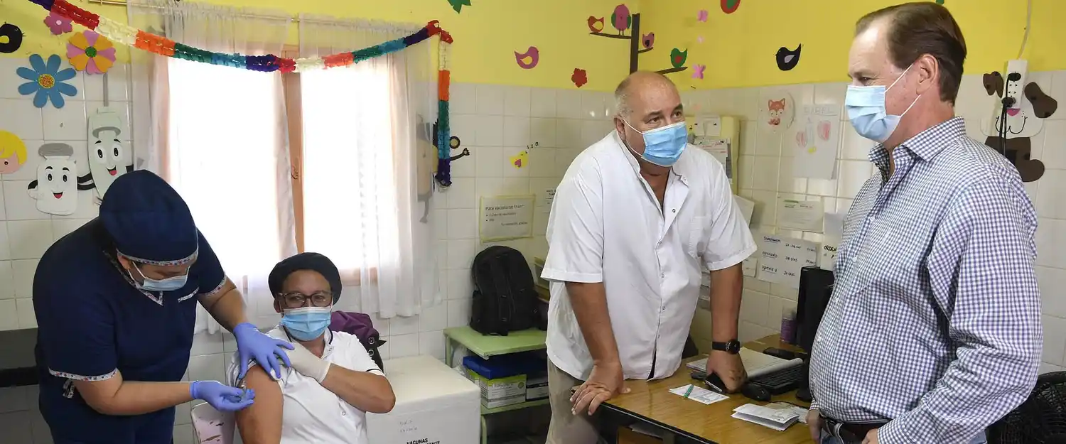 Bordet lanzó la campaña antigripal en toda la provincia