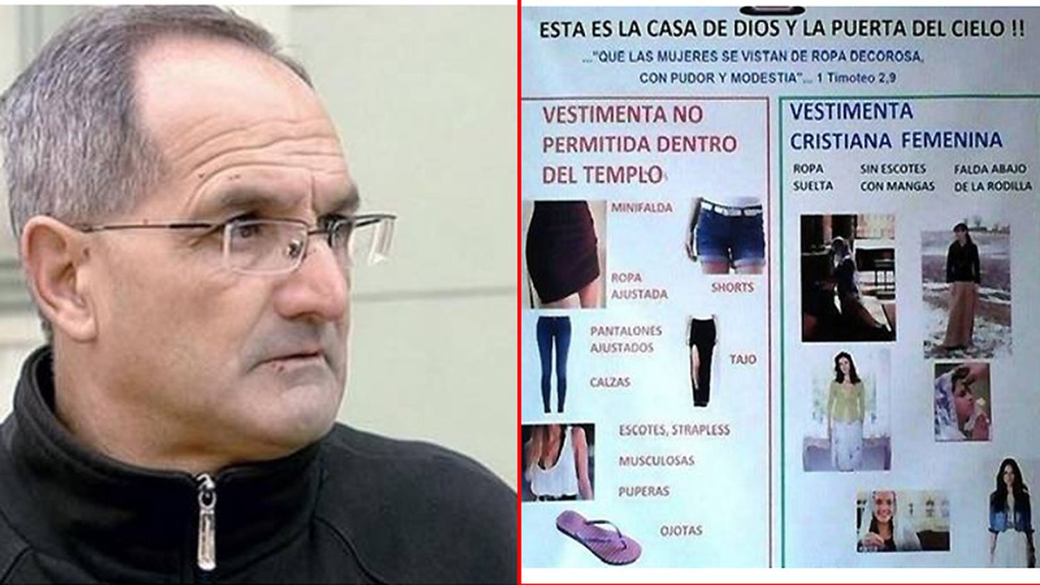 Minifalda satánica: Cura dispuso lo que deben usar las mujeres en la Iglesia