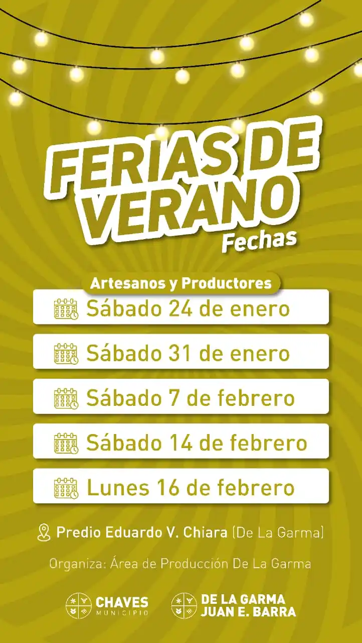 ferias de verano