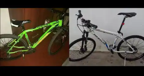Buscan bicis robadas