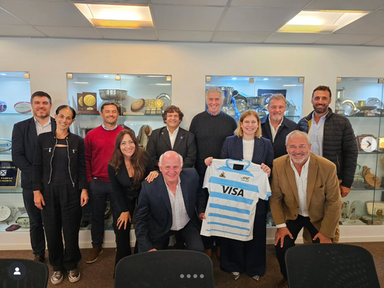 La Municipalidad firmó un convenio para mejorar el rugby local y regional.