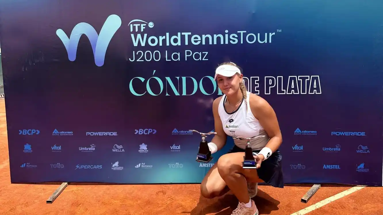 Larraya Guidi viene de ser campeona en Bolivia.